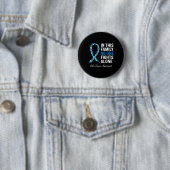 Darmkrebs Blauer Krebs Button (Beispiel)
