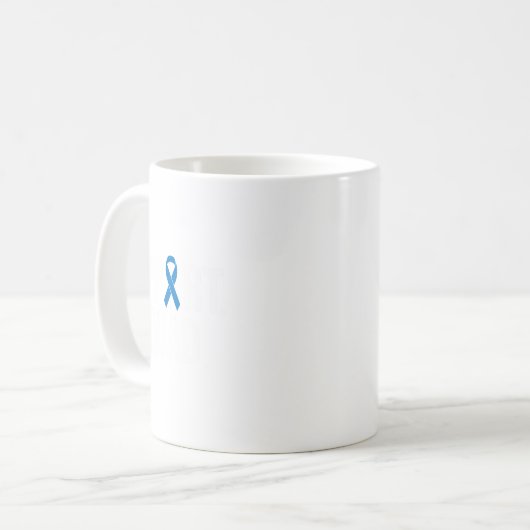 Darmkrebs Blauer Krebs Kaffeetasse (Vorderseite Links)