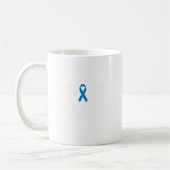 Darmkrebs Blauer Krebs Kaffeetasse (Links)