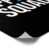 Darmkrebs Blauer Krebs Poster (Ecke)