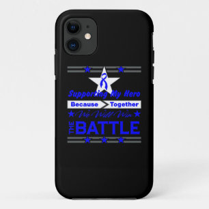 Darmkrebs, der meinen Held stützt Case-Mate iPhone Hülle