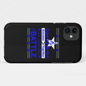 Darmkrebs, der meinen Held stützt Case-Mate iPhone Hülle (Rückseite (Horizontal))