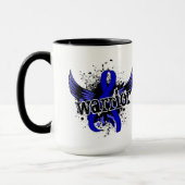 Darmkrebs des Kriegers-16 Tasse (Links)
