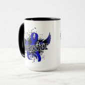 Darmkrebs des Kriegers-16 Tasse (Vorderseite Links)
