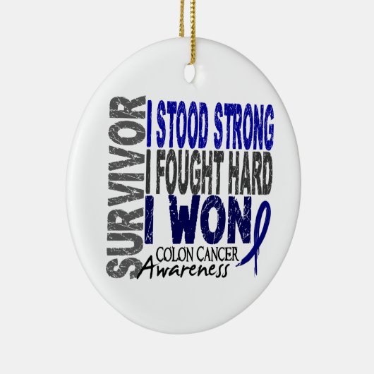 Darmkrebs des Überlebend-4 Keramikornament (Rechts)