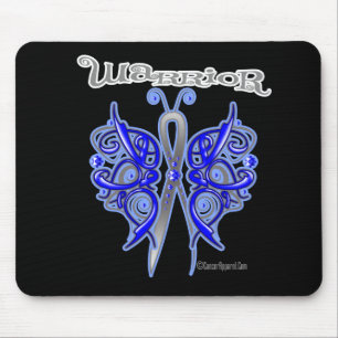 Darmkrebs-Kriegerceltic-Schmetterling Mousepad