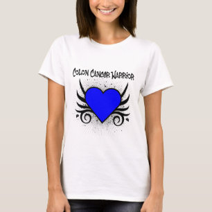 Darmkrebs-Kriegers-Herz T-Shirt