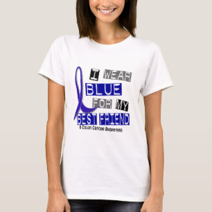 Darmkrebs trage ich Blau für meinen besten Freund T-Shirt