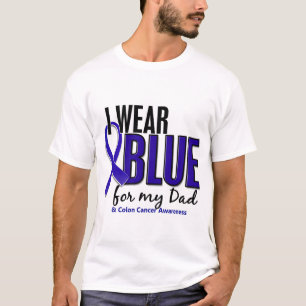 Darmkrebs trage ich Blau für meinen Vater 10 T-Shirt