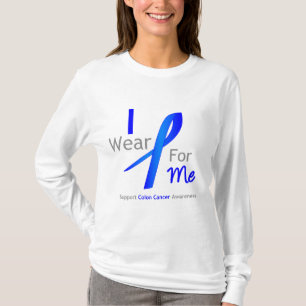 Darmkrebs trage ich Blau für mich T-Shirt