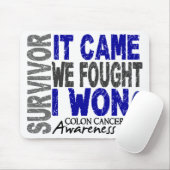 Darmkrebs-Überlebender, den es wir kam, kämpfte Mousepad (Mit Mouse)
