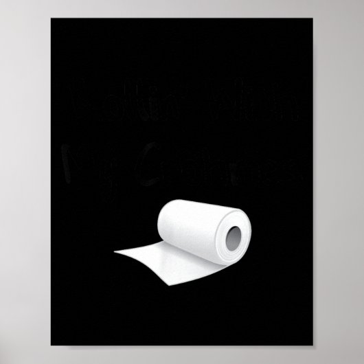 Darmkrebs- und Morbus Crohn-Bewusstseinsshirt Poster (Vorne)