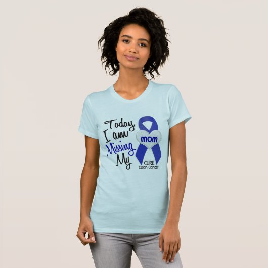 Darmkrebs VERMISST MEINE MAMA T-Shirt (Vorne ganz)