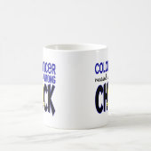 Darmkrebs verwirrt mit dem falschen Küken Kaffeetasse (Mittel)