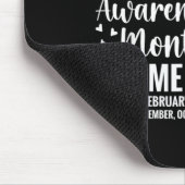 Darmkrebsmonat Darmkrebs Mousepad (Ecke)