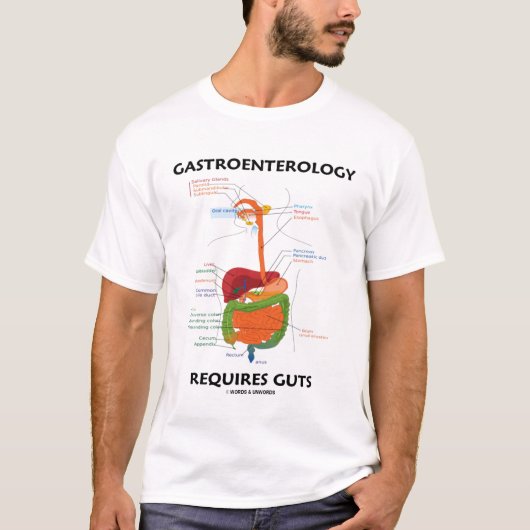 Darmleiden erfordert Eingeweide (Verdauungssystem) T-Shirt (Vorderseite)