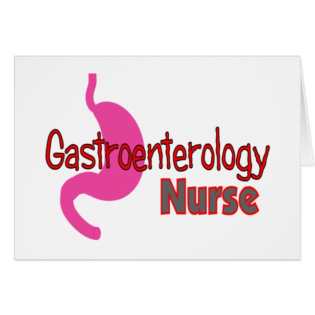 Darmleiden KRANKENSCHWESTER einzigartiger Magen (Vorderseite (Horizontal))