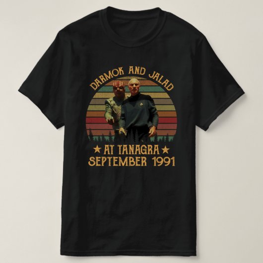 Darmok And Jalad At Tanagra September 1991 T-Shirt (Design vorne)