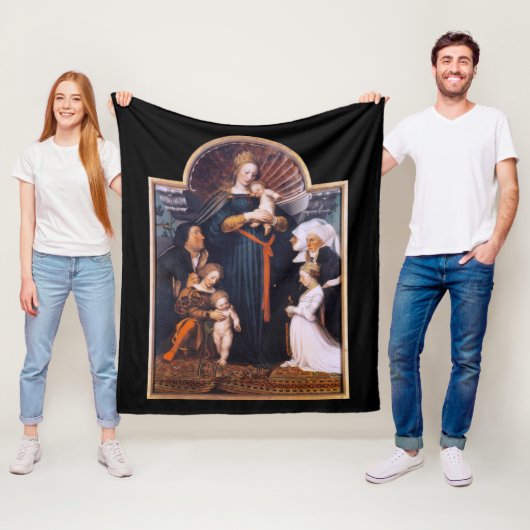 Darmstadt Madonna, Holbein der Jüngere Fleecedecke (Beispiel)