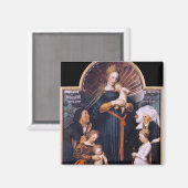Darmstadt Madonna, Holbein der Jüngere Magnet (Vorderseite/Rückseite)