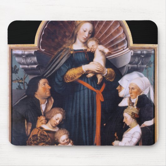 Darmstadt Madonna, Holbein der Jüngere Mousepad (Vorne)