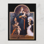 Darmstadt Madonna, Holbein der Jüngere Postkarte (Vorderseite)