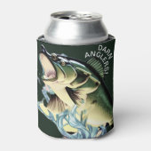 "Darn Anglers!" Fsonnige Fische können kühlen Dosenkühler (Kanne Vorderseite)