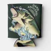 "Darn Anglers!" Fsonnige Fische können kühlen Dosenkühler (Vorderseite)