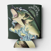 "Darn Anglers!" Fsonnige Fische können kühlen Dosenkühler (Rückseite)