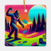 Darn Trees | Bigfoot Disk Golf Spaß Keramikornament (Vorderseite)