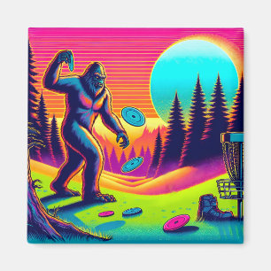 Darn Trees   Bigfoot Disk Golf Spaß Magnet