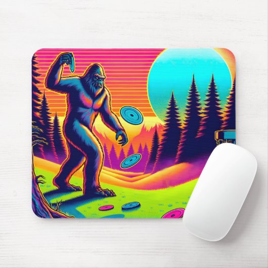 Darn Trees | Bigfoot Disk Golf Spaß Mousepad (Mit Mouse)