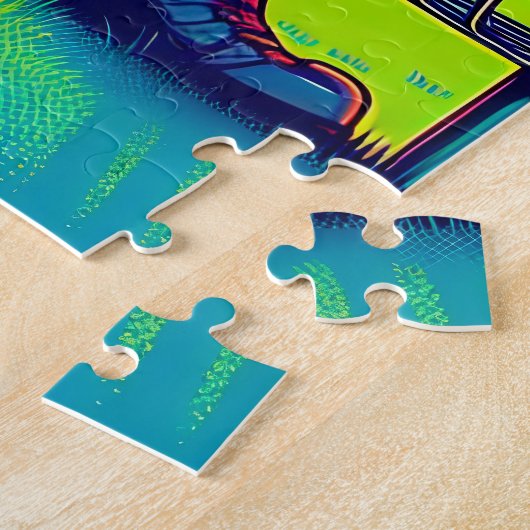 Darn Trees | Bigfoot Disk Golf Spaß Puzzle (Seite)