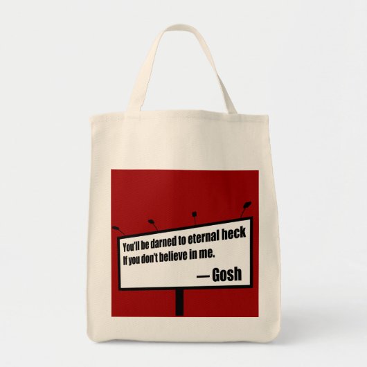 Darned to Eternal Heck lustige Tasche (Vorne)