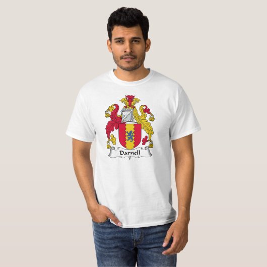 Darnell Familienwappen T-Shirt (Vorne ganz)