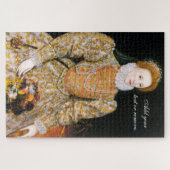 "Darnley Portrait" Königin Elizabeth 1 England 157 Puzzle (Horizontal)
