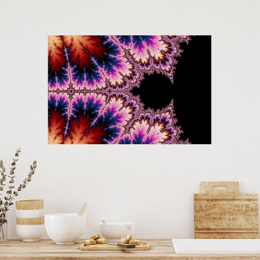 Darren3 - Fraktal Poster (Küche)