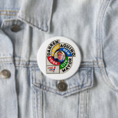 Darren Dione Aquino für NYC Mayor 2017 Button (Beispiel)