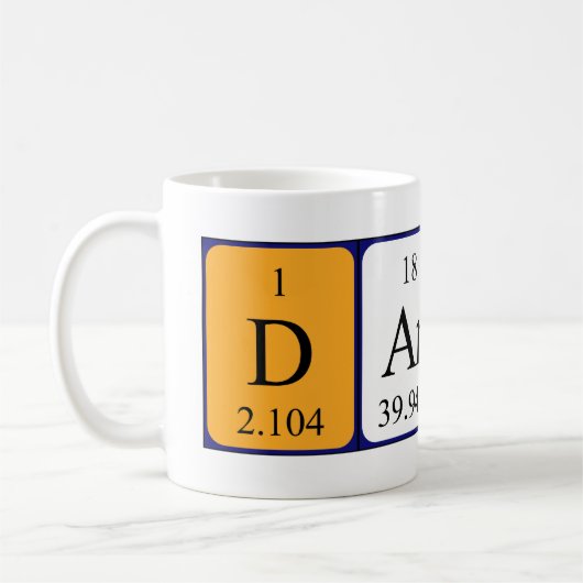 Darren Periodenname Tasse (Links)