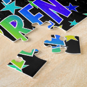 "DARREN" Vorname, Spaß "GLÜCKLICHER GEBURTSTAG" Puzzle (Seite)