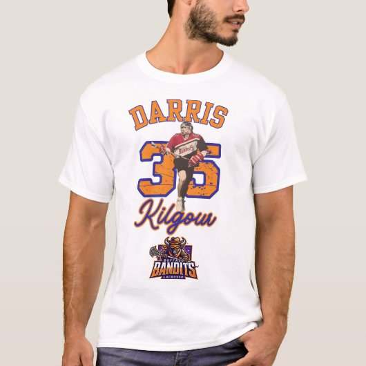 Darris Kilgour Buffalo Bandits Tribute T-Shirt (Vorderseite)