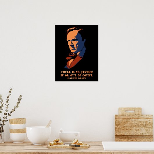 Darrow - Justiz Poster (Küche)