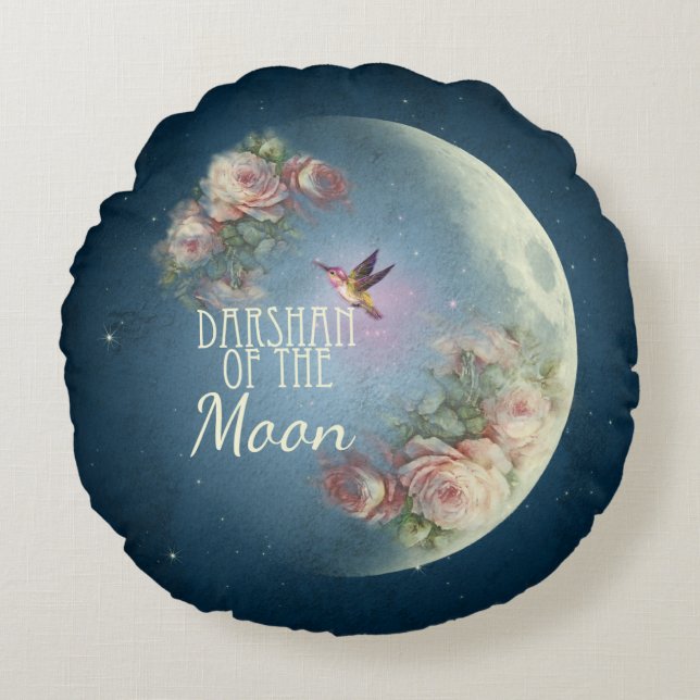 DARSHAN of the Moon - Kissen (Vorderseite)