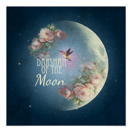 DARSHAN of the Moon - Poster (Vorderseite)