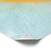 DARSHAN of the Sun - Poster (Ecke)