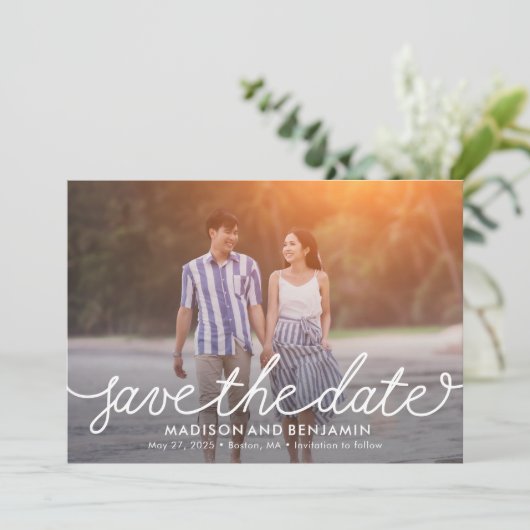 Darstellen von Skript bearbeitbare Farbkarte Save Dankeskarte (Stehend Vorderseite)