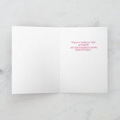 Darstellend Arts Ballerina Pink Weihnachten mit Na (Innenseite)