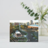 Darstellend Arts Downtown Wichita, Kansas Postkarte (Stehend Vorderseite)