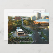 Darstellend Arts Downtown Wichita, Kansas Postkarte (Vorne/Hinten)