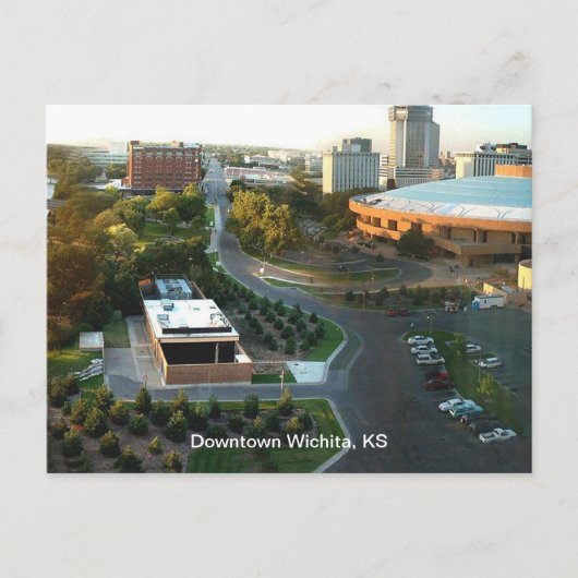 Darstellend Arts Downtown Wichita, Kansas Postkarte (Vorderseite)